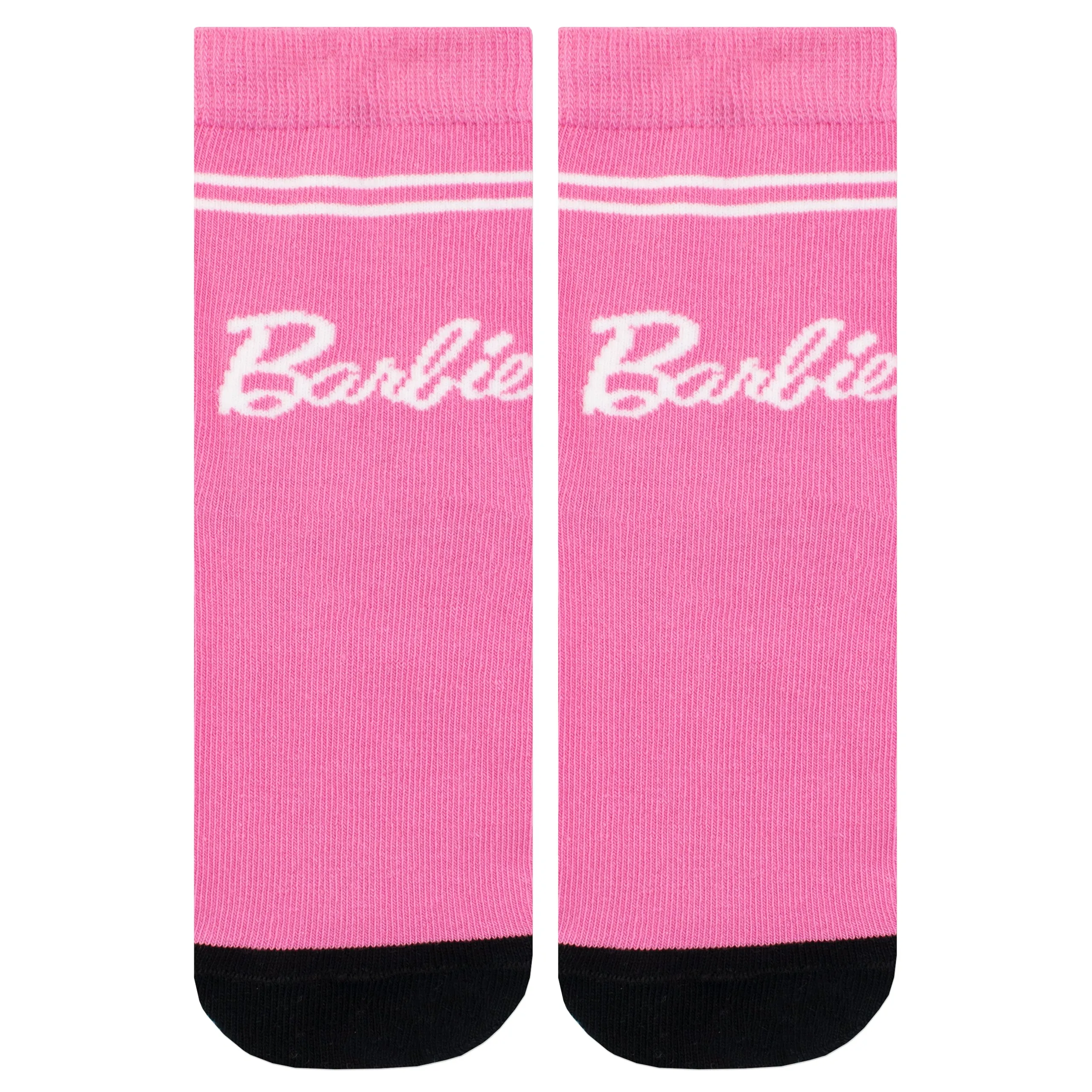 Girls Barbie Pack of 3 Socks