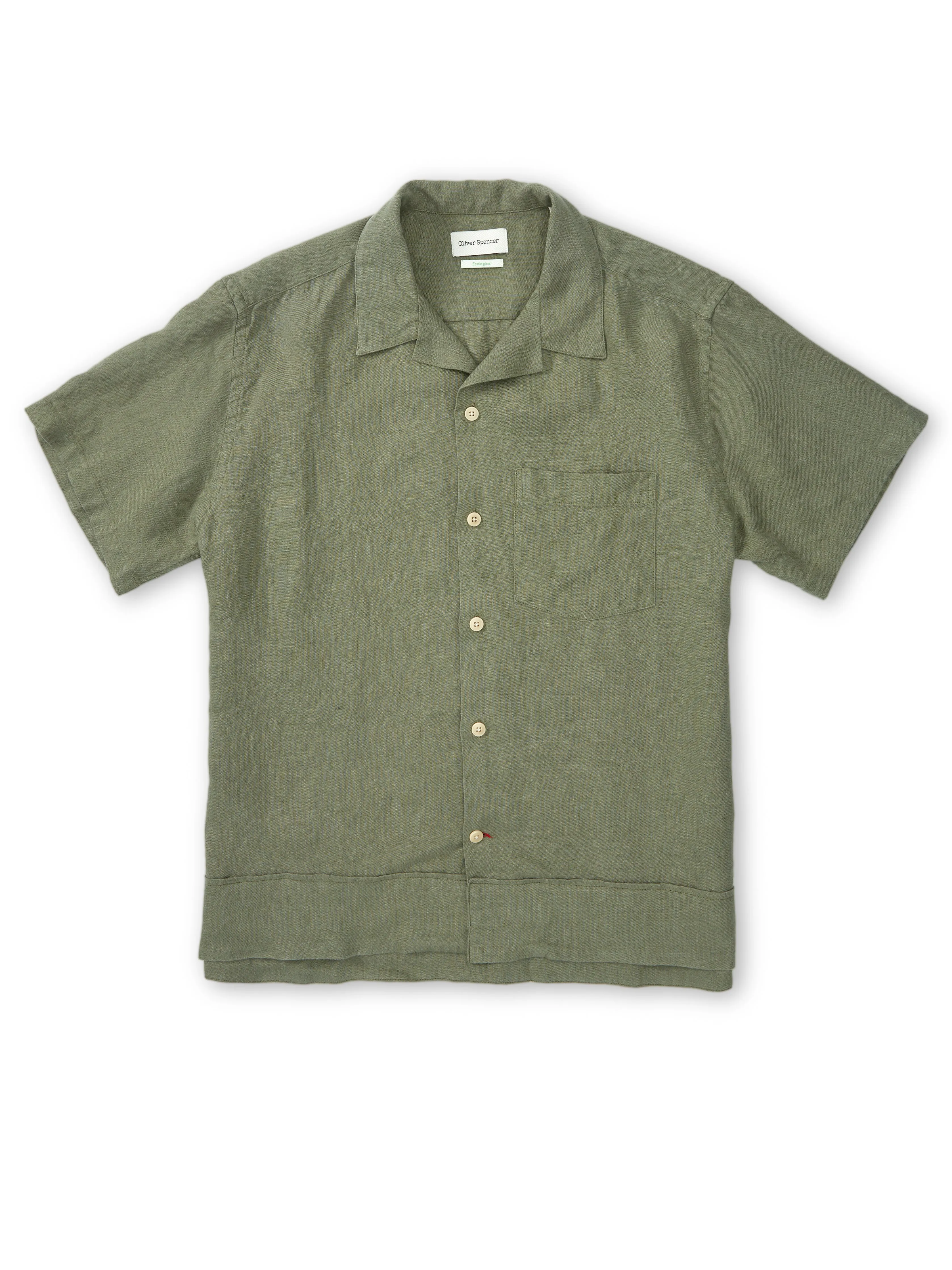 Havana Short Sleeve Shirt Coney Green