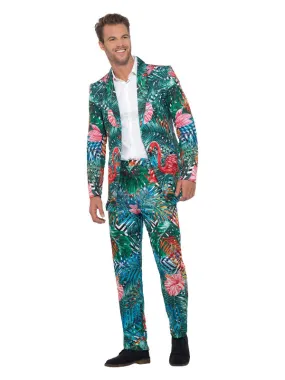 Hawaiian Tropical Flamingo Suit