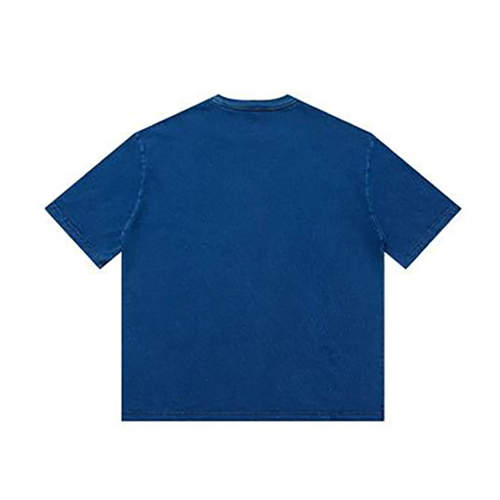 Heavy Plant-dyed Indigo Off-shoulder 320g T-shirt