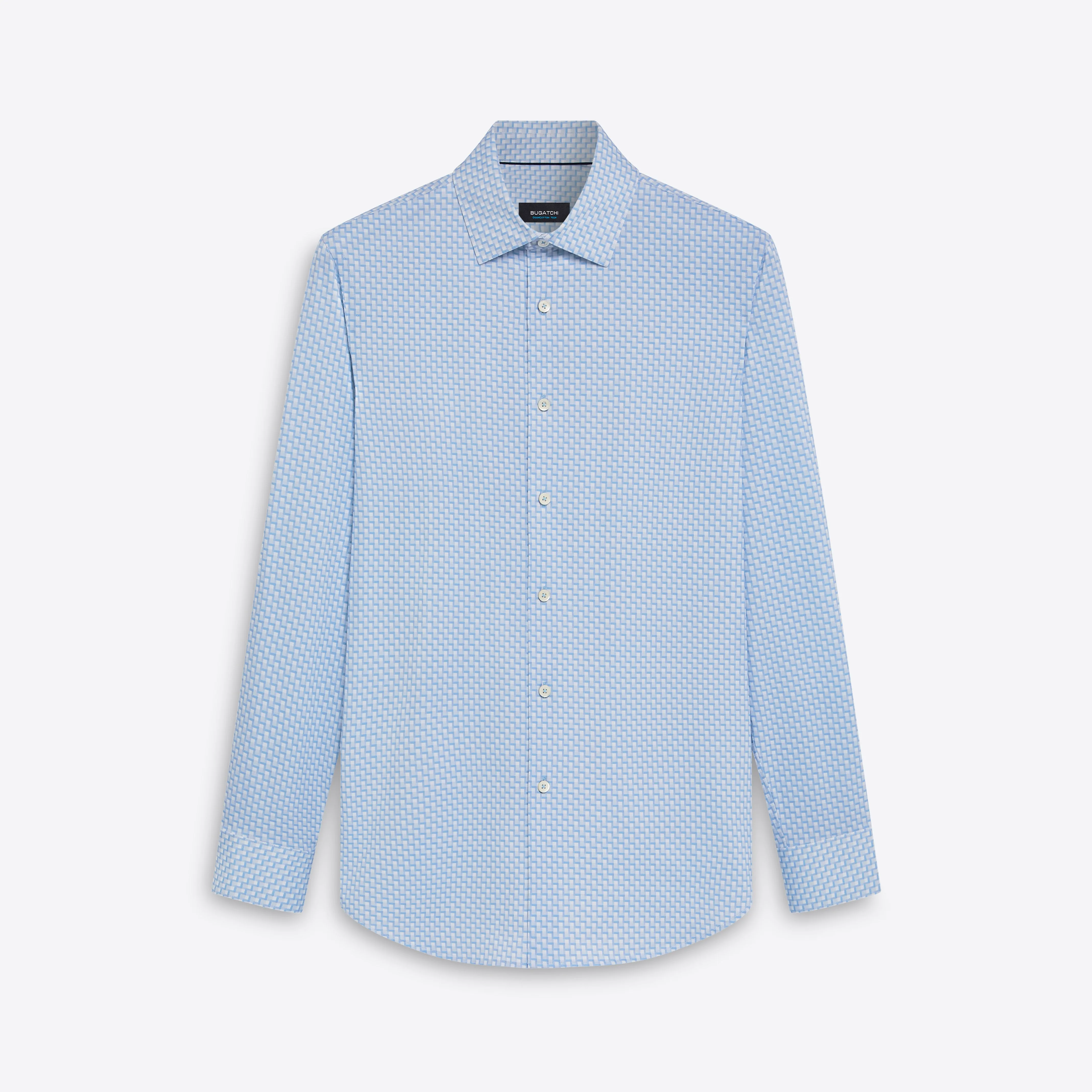 JAMES Half Drop Check OoohCotton Shirt