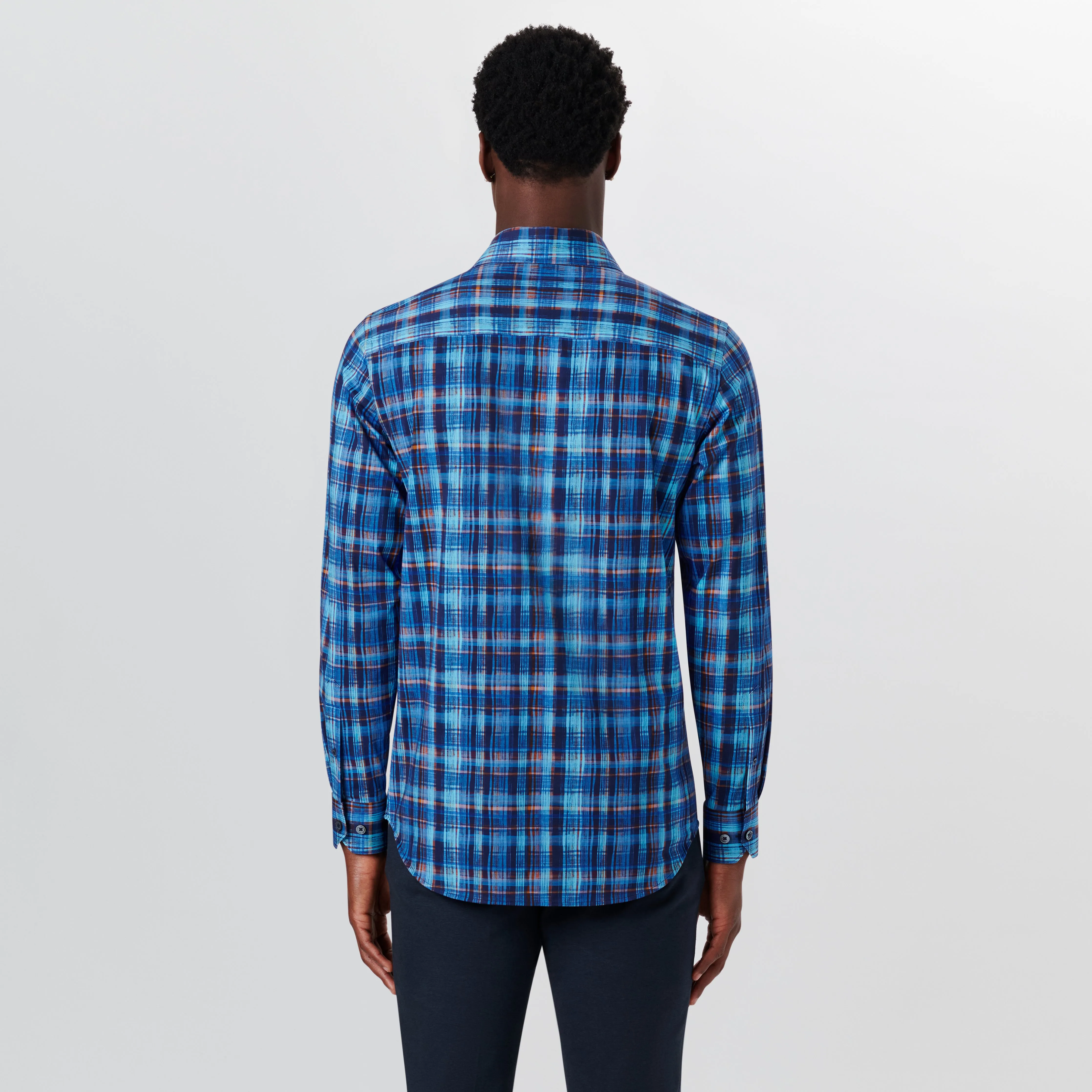 JAMES Madras Check OoohCotton Shirt