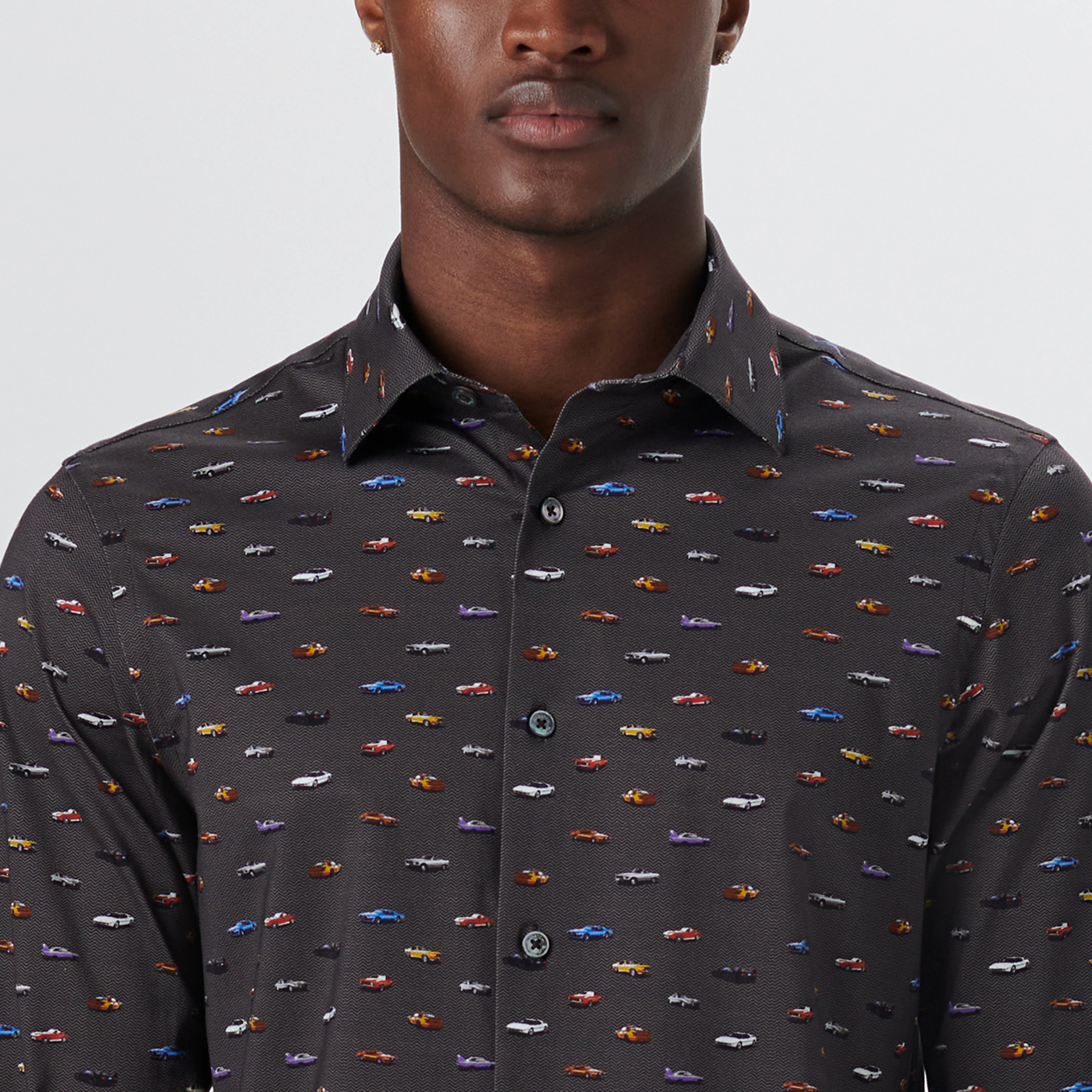 JAMES Vintage Cars Print OoohCotton Shirt