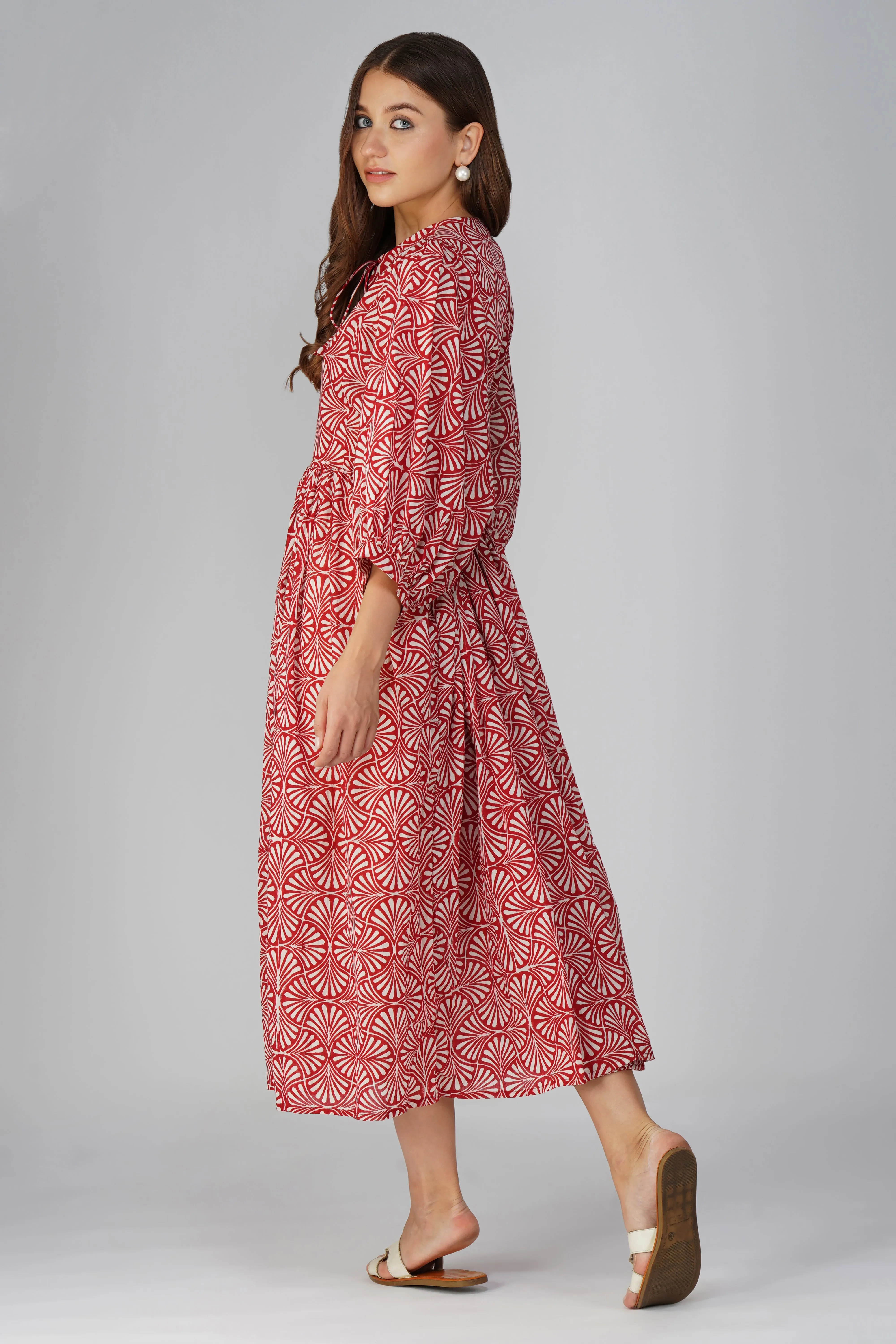 Julia Maxi Dress - Red