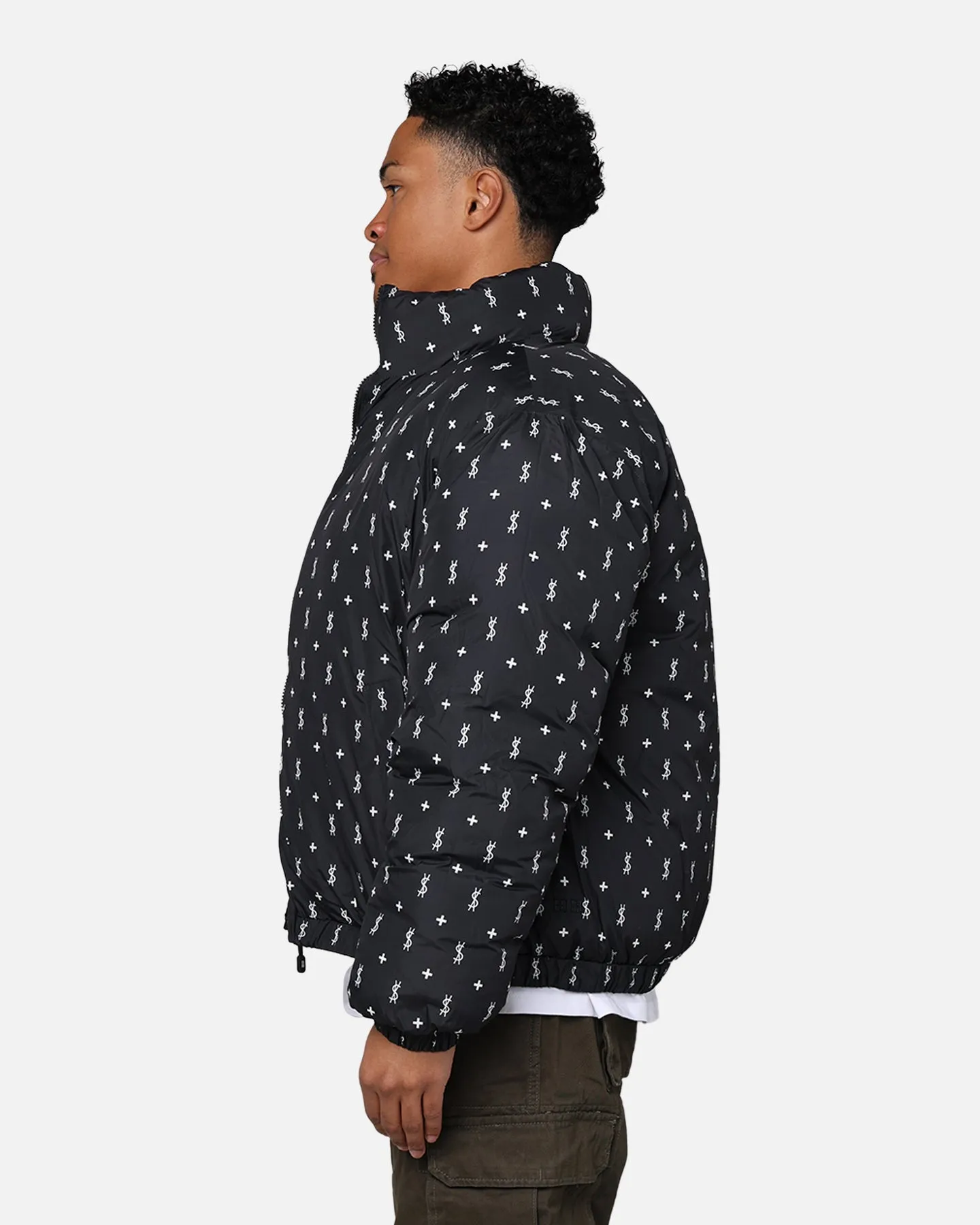 Ksubi Flight Puffer Jacket Black