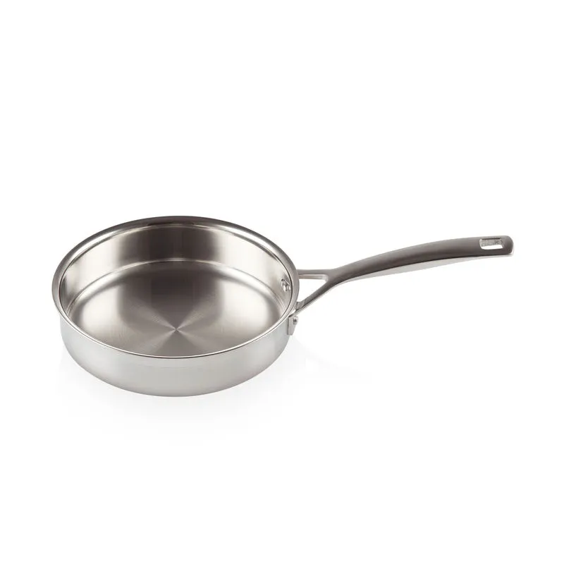 Le Creuset 3-ply Stainless Steel Sauté Pan with Poaching Insert 20cm