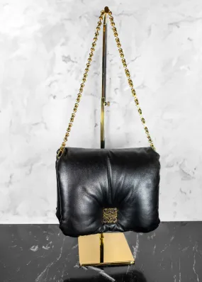 Loewe Puffer Goya Padded Leather Down Shoulder Bag