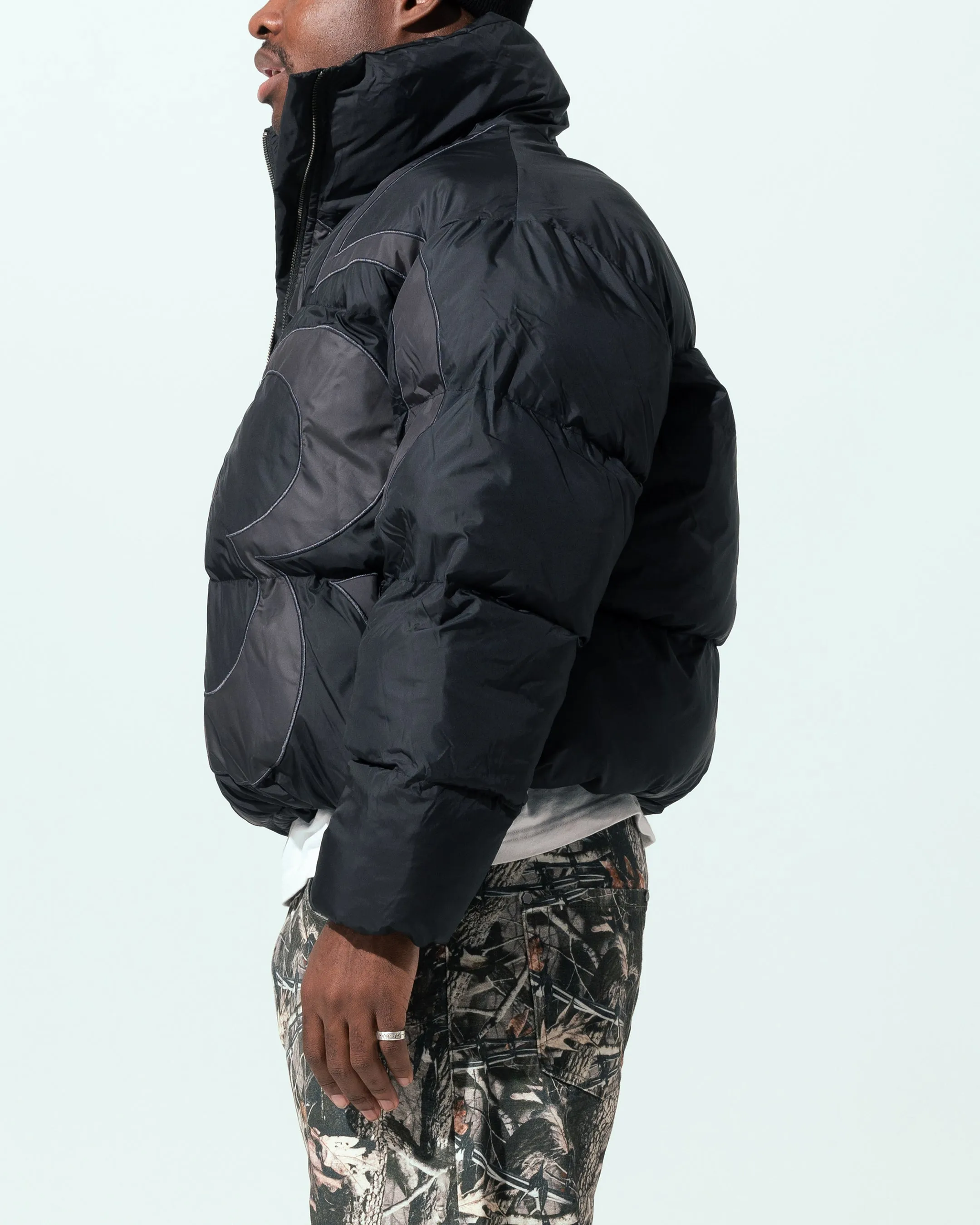 Loiter Eden Puffer Jacket Black