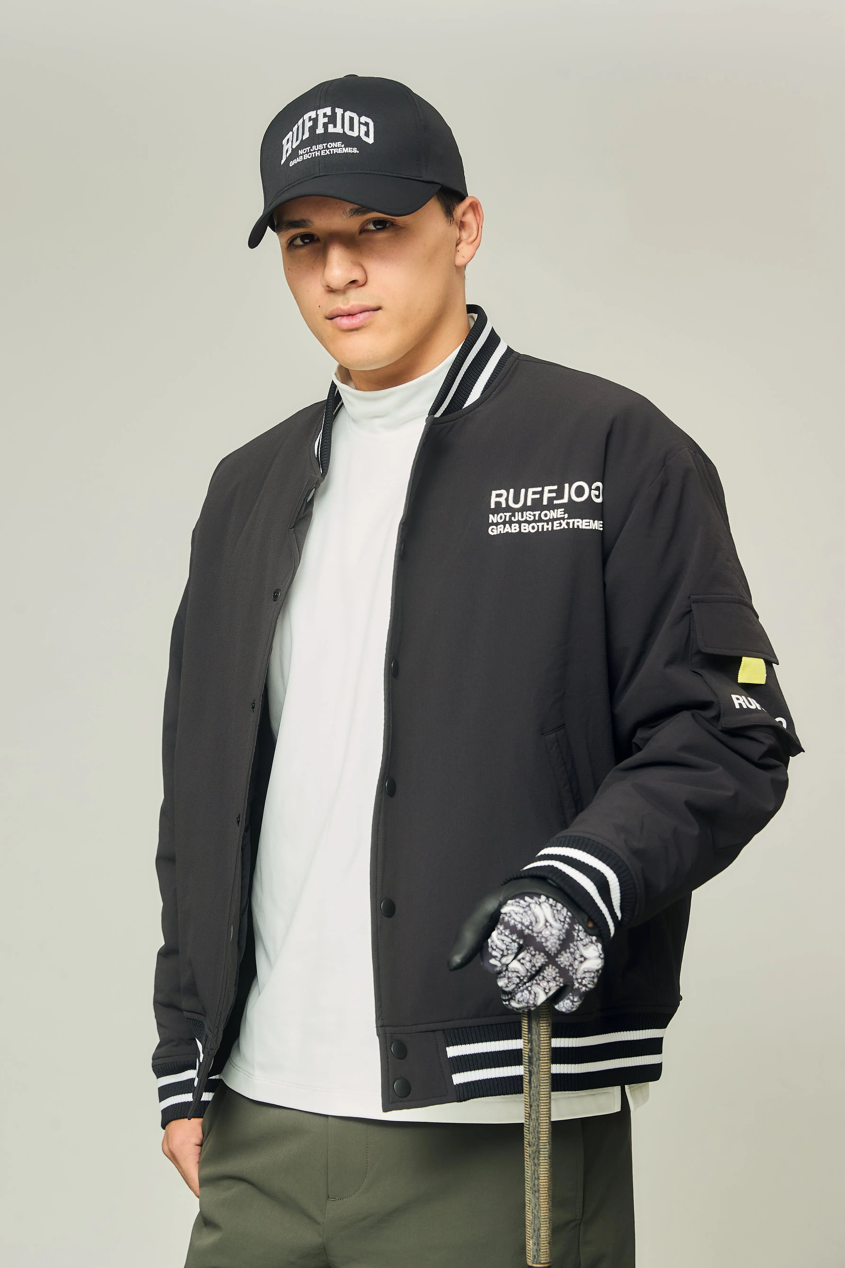 MA-1 PUFFER JACKET BLACK