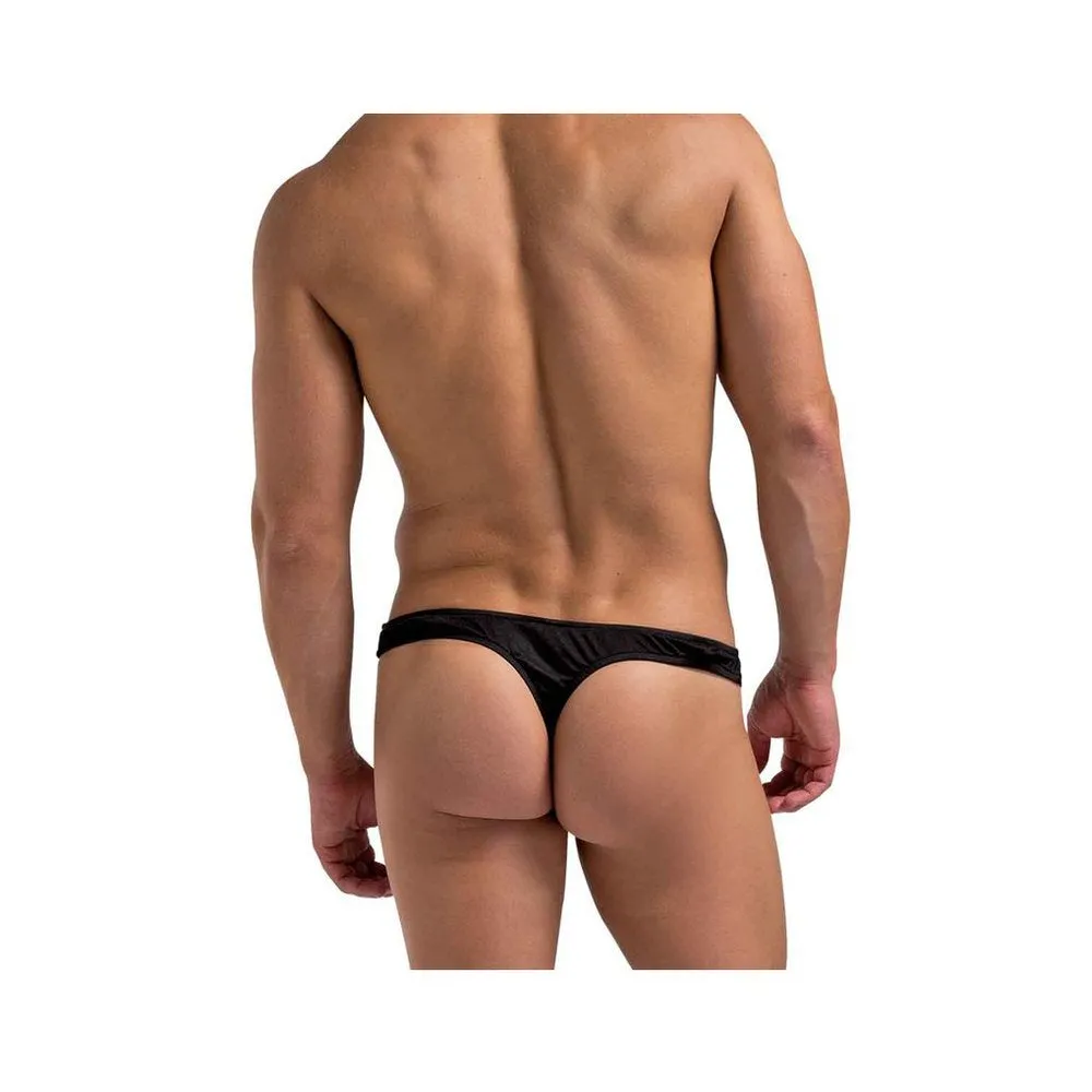 Male Power Bong Thong Underwear Black L/XL