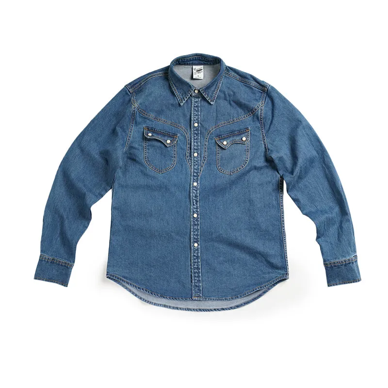 Men's 10OZ Western Denim Shirt