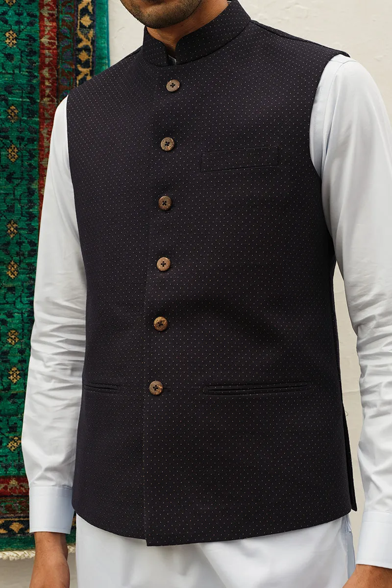 NAVY BLUE WAISTCOAT