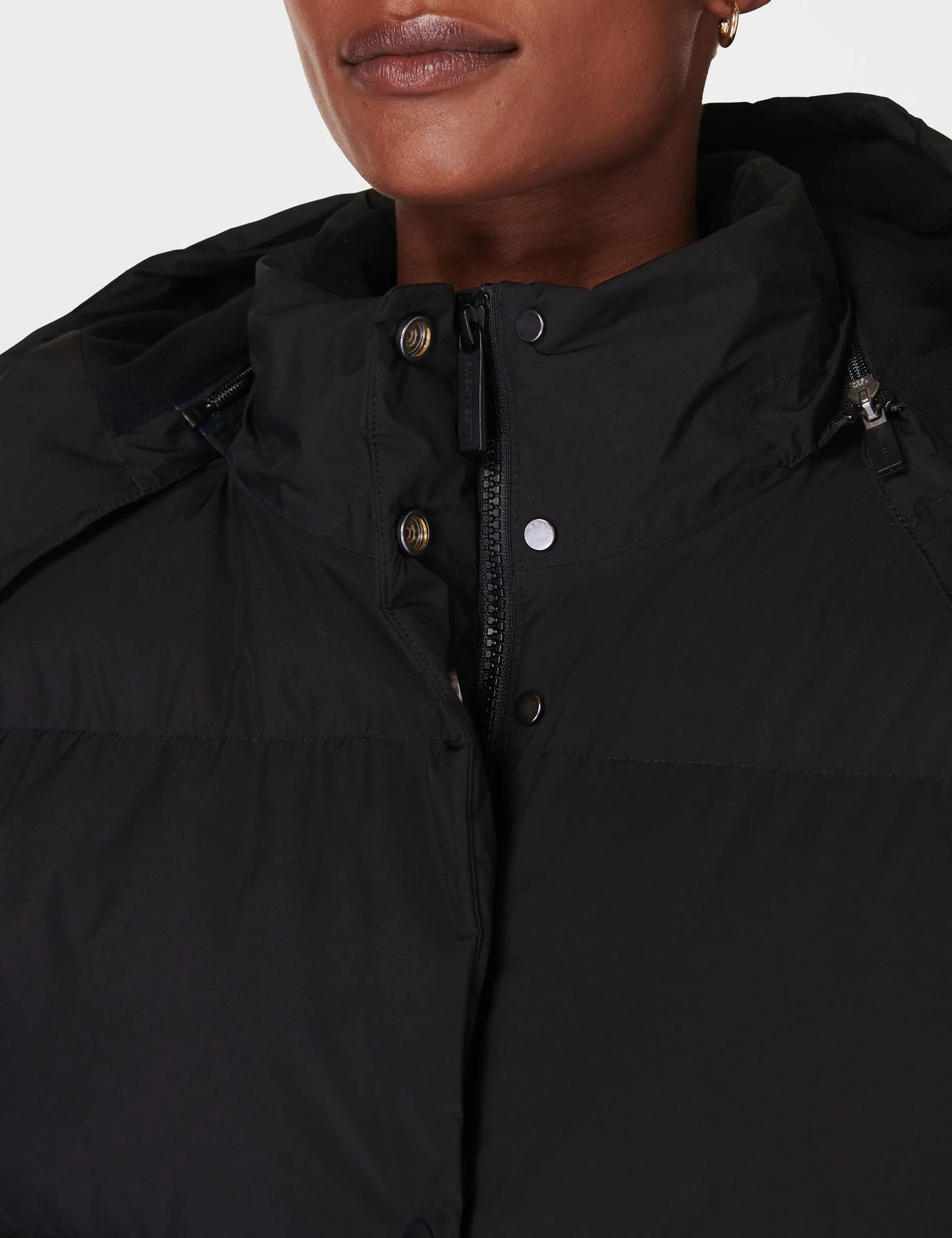 Nimbus Short Puffer - Black