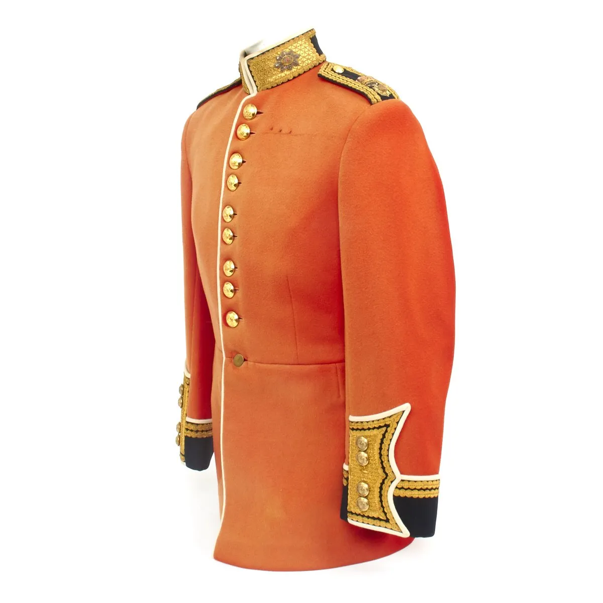 Original British ERII Coldstream Guards Lt. Colonel Red Parade Tunic by a Top London Maker