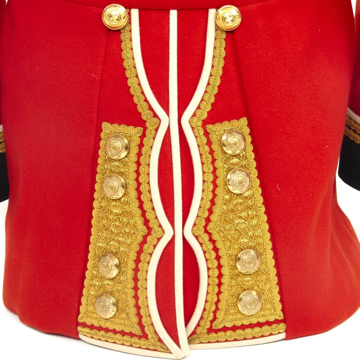 Original British ERII Coldstream Guards Lt. Colonel Red Parade Tunic by a Top London Maker