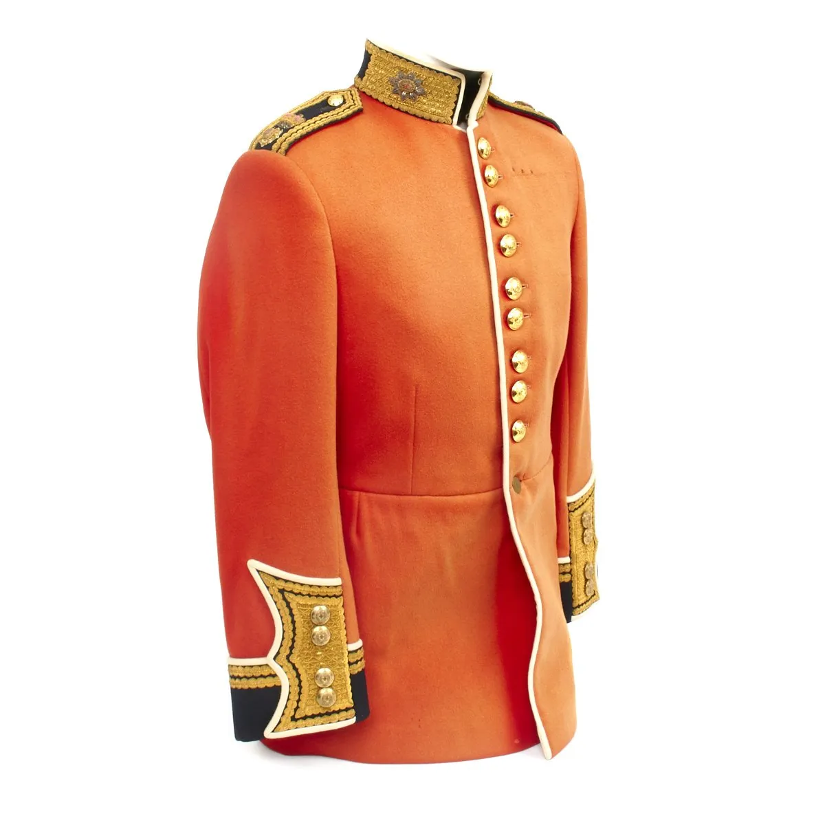 Original British ERII Coldstream Guards Lt. Colonel Red Parade Tunic by a Top London Maker