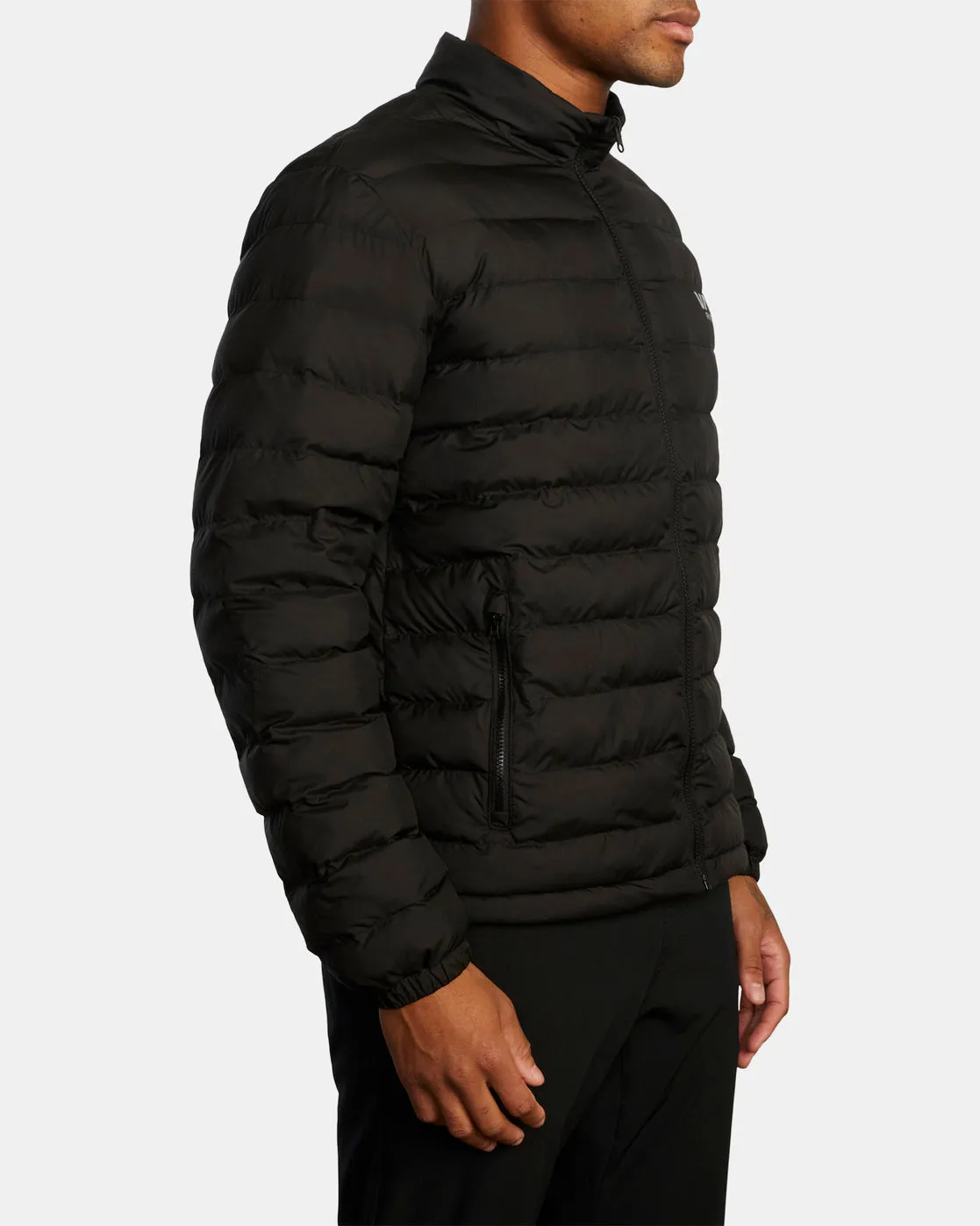 Packable Puffa Jacket - Black 2