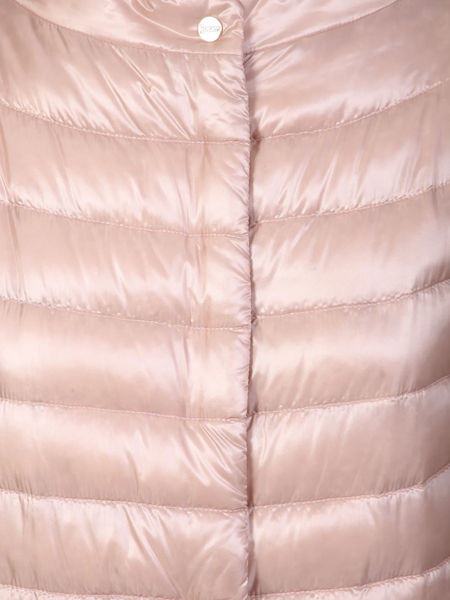 Pink puffer jacket