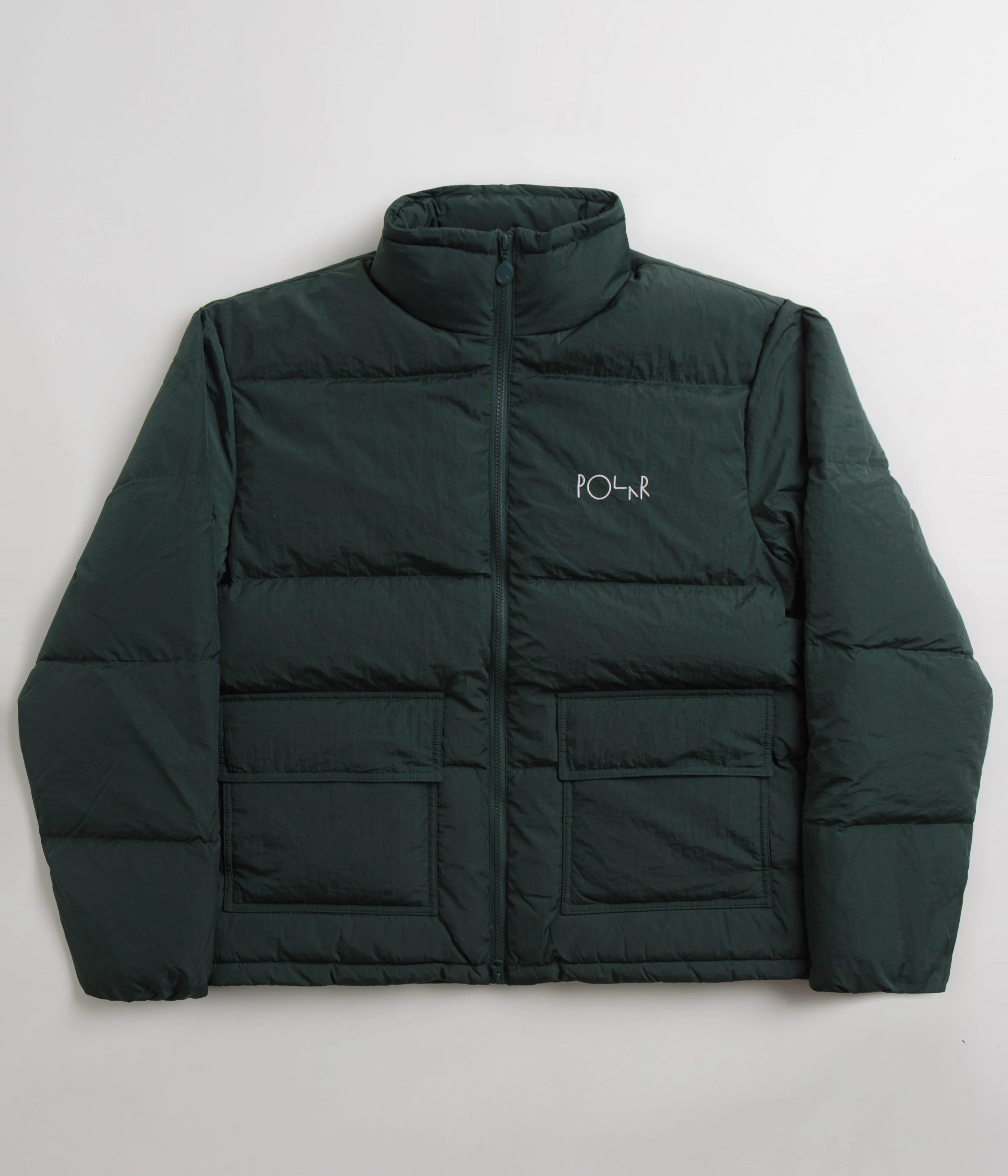 Polar Pocket Puffer Jacket - Dark Teal