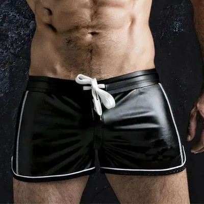 Polyester Solid Color Men Boxer