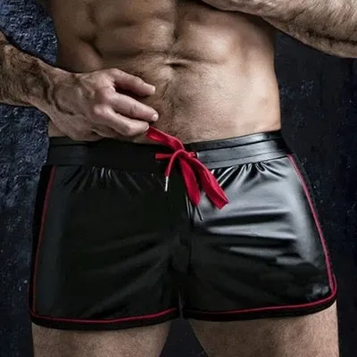 Polyester Solid Color Men Boxer