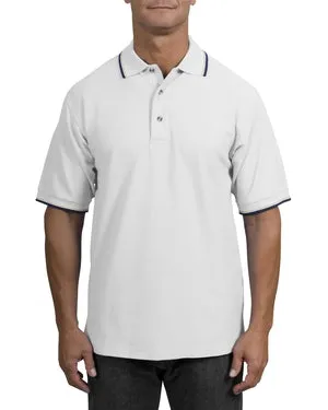 Port Authority Signature - Cool Mesh Sport Shirt with Tipping Stripe Trim. K431