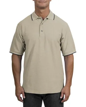 Port Authority Signature - Cool Mesh Sport Shirt with Tipping Stripe Trim. K431