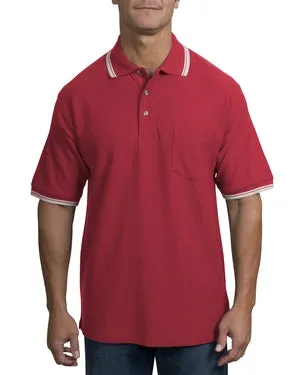 Port Authority Signature - Cool Mesh Sport Shirt with Tipping Stripe Trim. K431