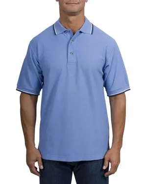 Port Authority Signature - Cool Mesh Sport Shirt with Tipping Stripe Trim. K431