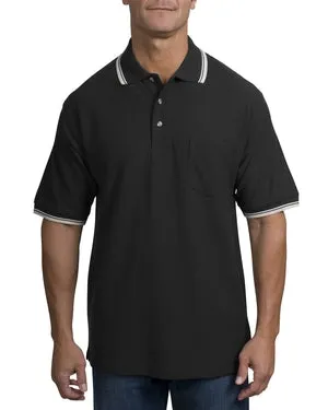 Port Authority Signature - Cool Mesh Sport Shirt with Tipping Stripe Trim. K431