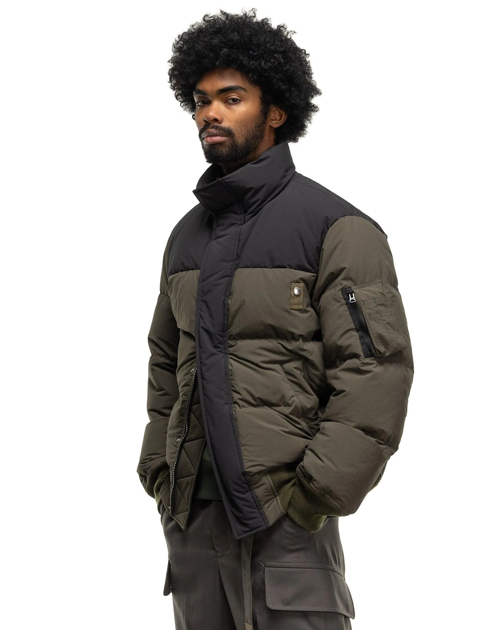 Puffer Jacket Khaki