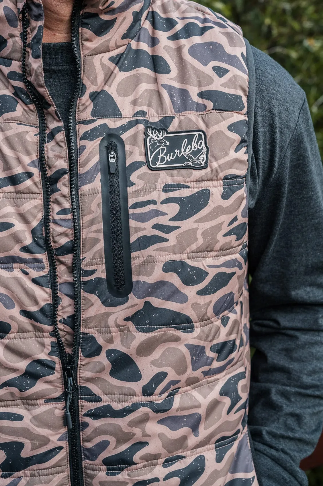 Puffer Vest - Gauge Camo