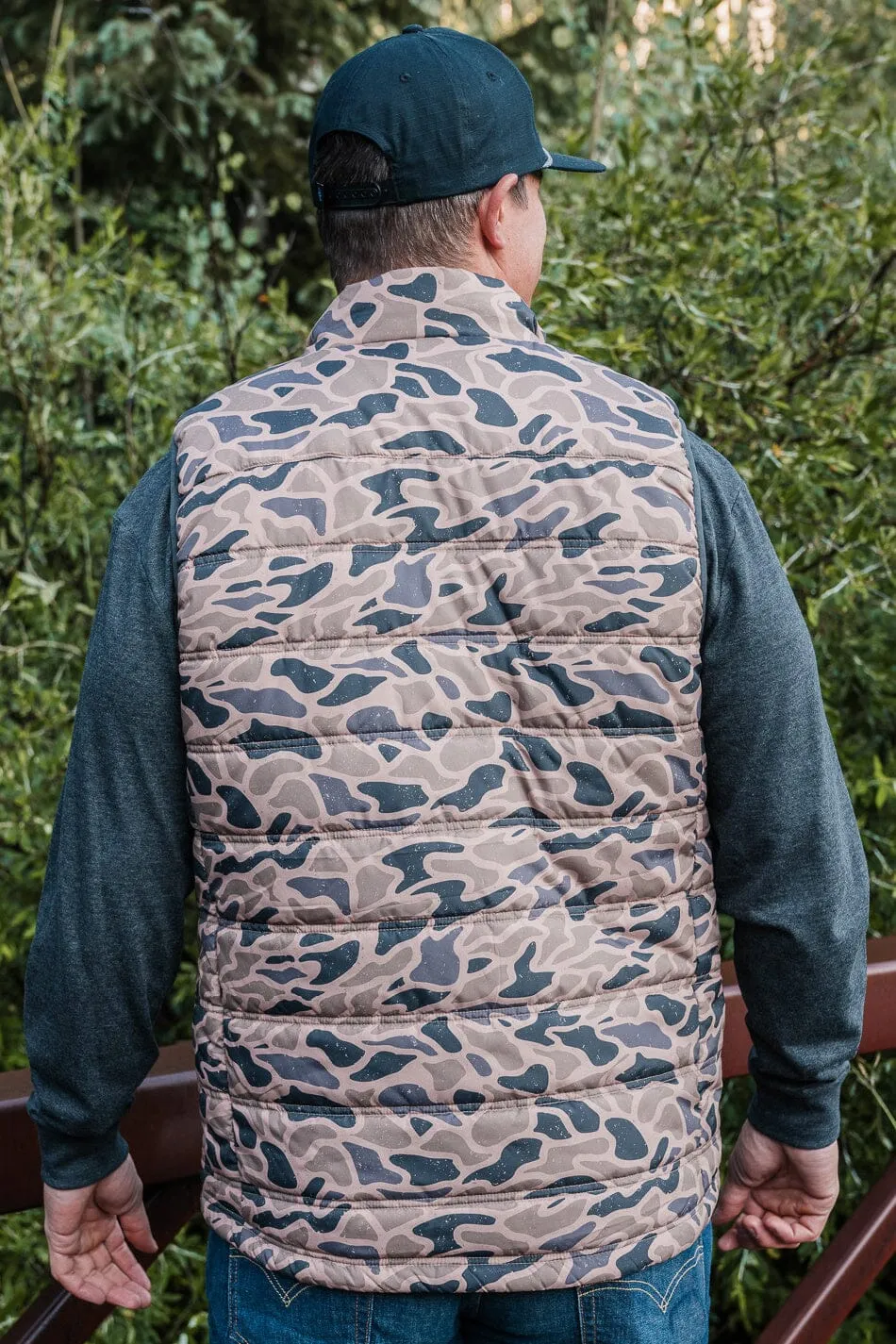 Puffer Vest - Gauge Camo