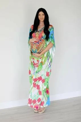 Resort Kaftan Dress, Summer Maxi Dress, Caftan For Women, African