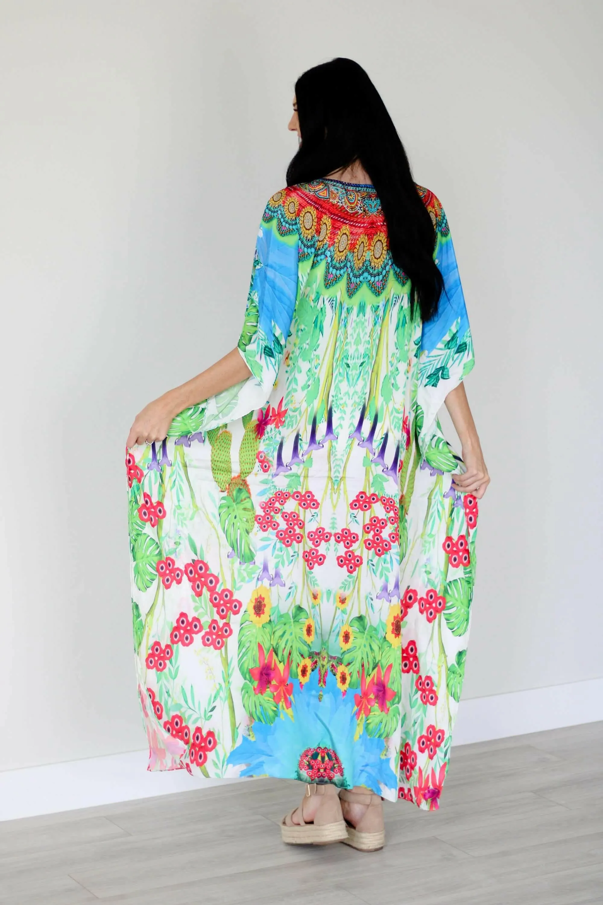 Resort Kaftan Dress, Summer Maxi Dress, Caftan For Women, African