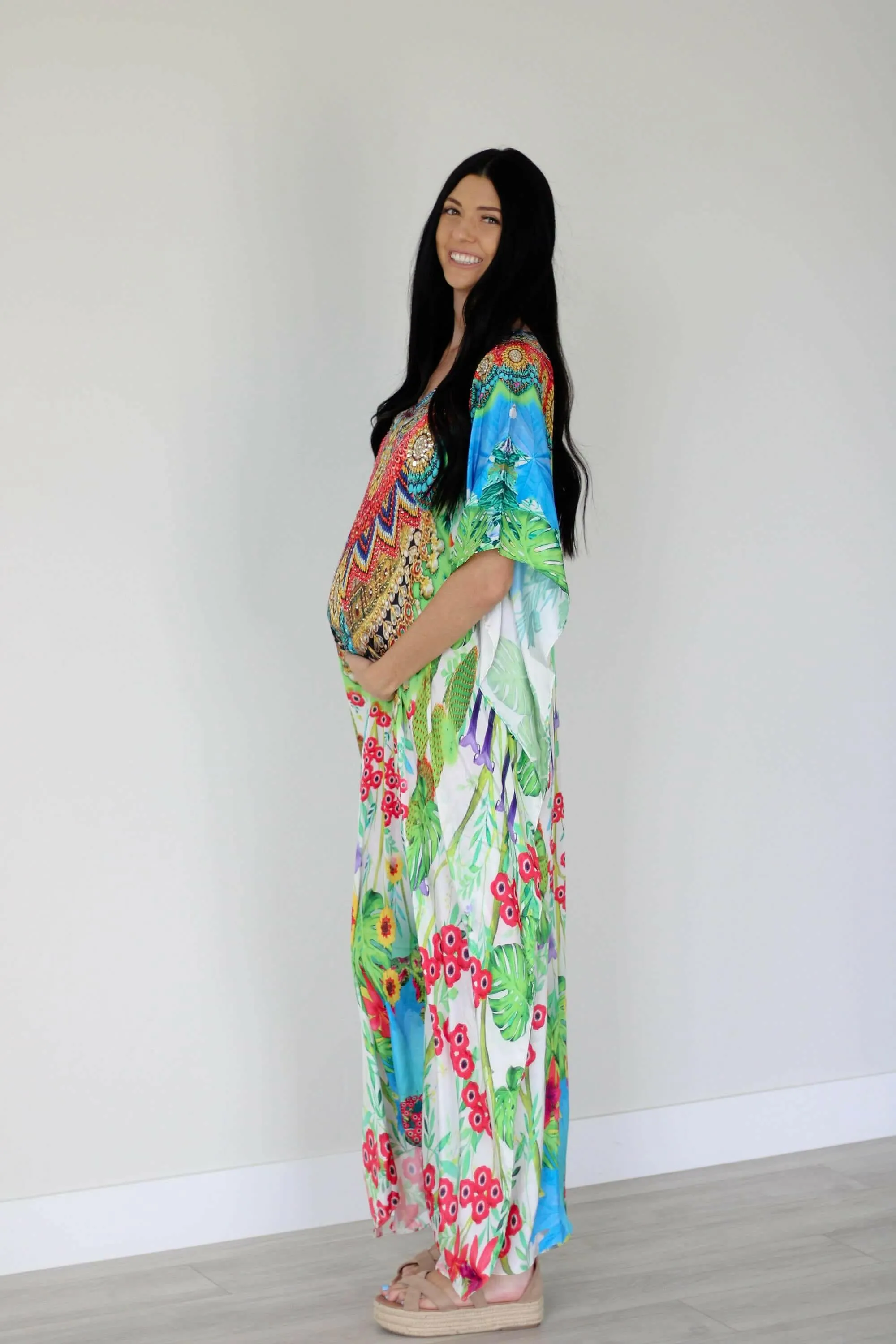 Resort Kaftan Dress, Summer Maxi Dress, Caftan For Women, African