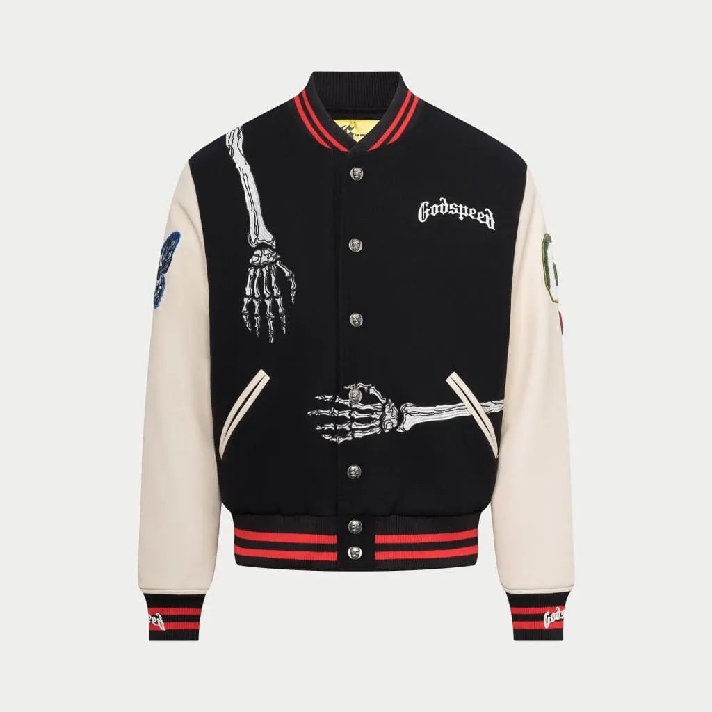 R.O.D Varsity Jacket V2 (BLK/RED)