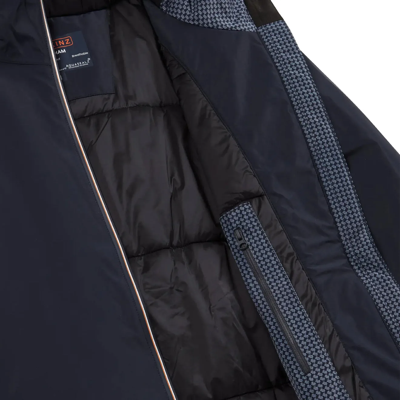 Sealskinz Trimingham Waterproof Puffer Rain Jacket Navy