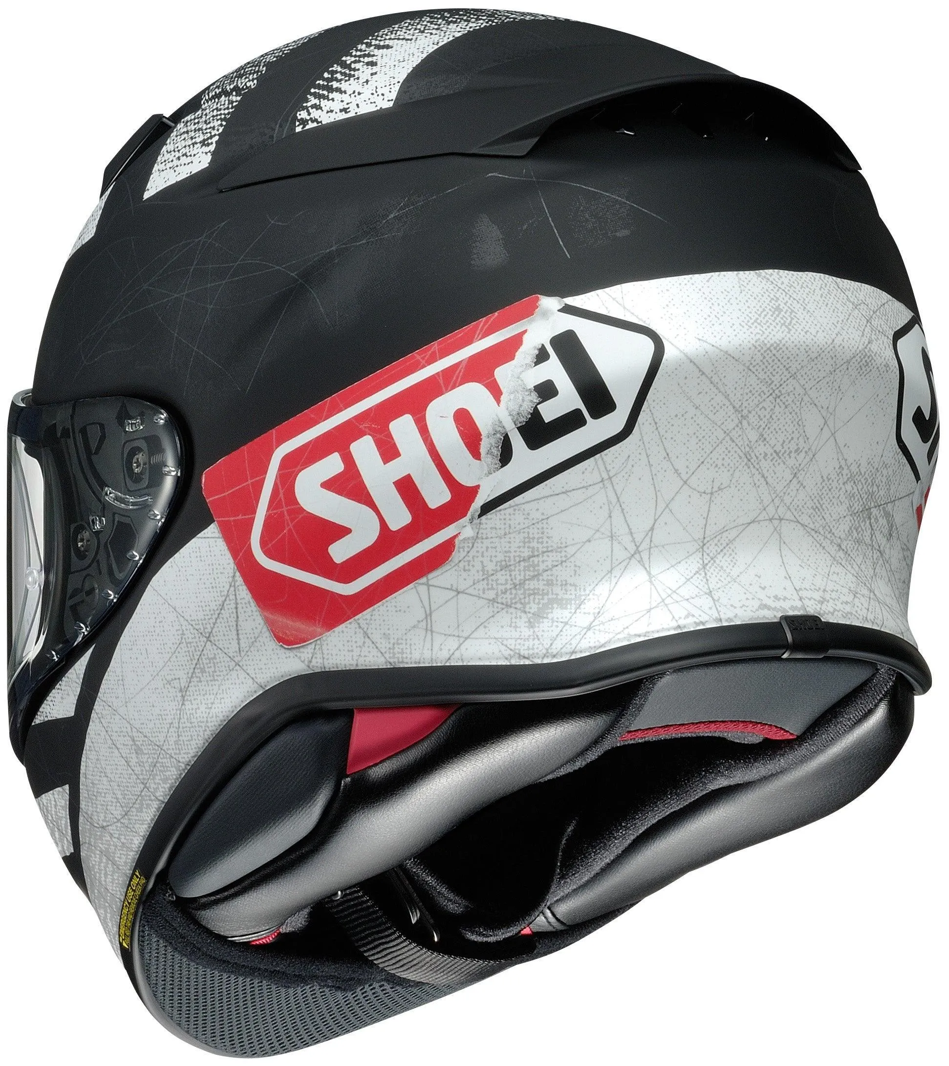 Shoei RF-1400 Scanner Helmet - TC-5 Matte Black/White