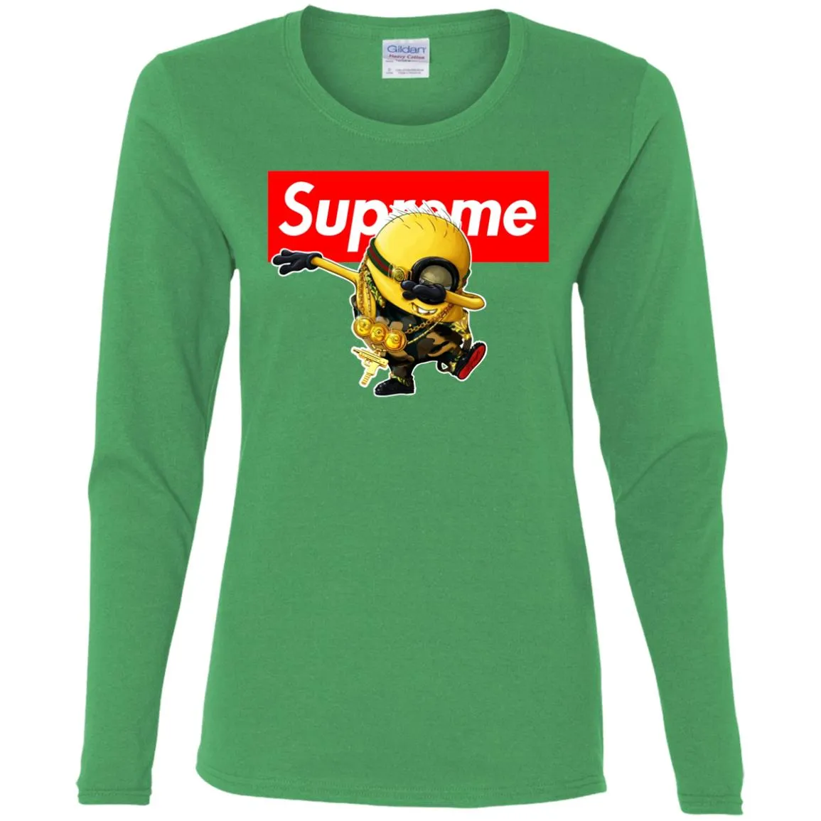 Supreme Minion T-shirt Trending Women Long Sleeve Shirt