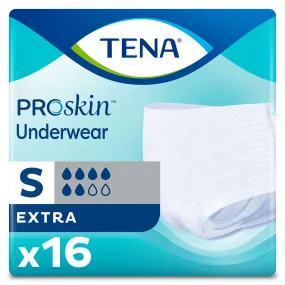 TENA ProSkin Extra Protective Incontinence Underwear 25"- 35", Moderate Absorbency, Unisex, Small