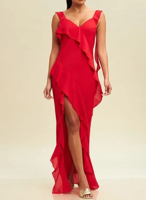 The Maxine dress- Red