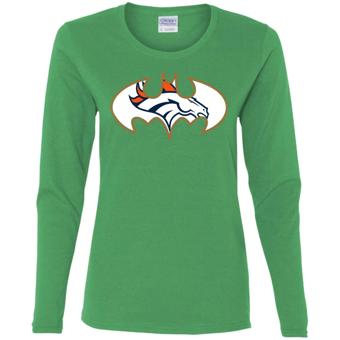 We Are The Denver Broncos Batman Nfl Mashup Women Long Sleeve Shirt