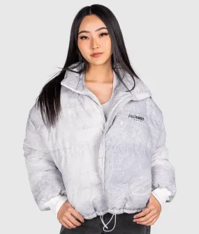 Womens Shuto White Puffer Jacket